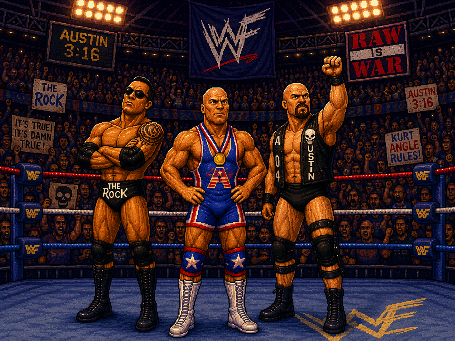 WWF: Attitude Era All-Stars quiz artwork